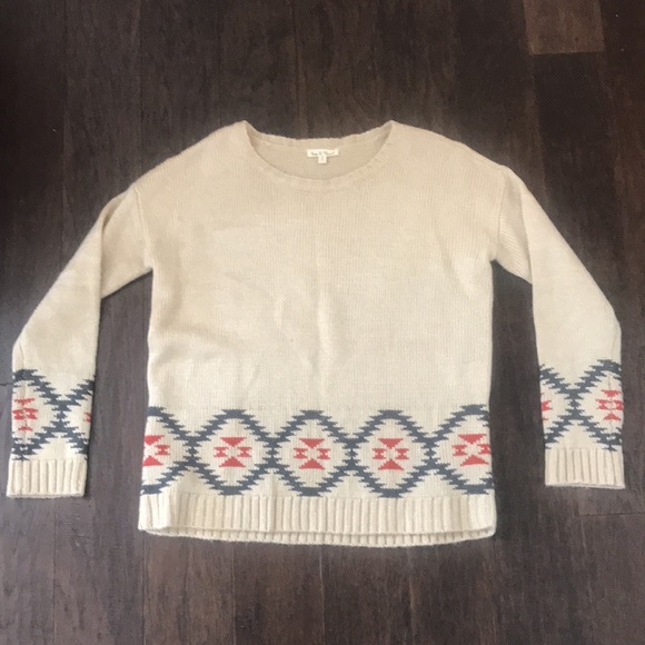 Hem & Thread Aztec Design Sweater - Picture 2 of 10